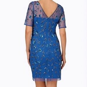 Adrianna Papell Sequin Sheath Cocktail Dress